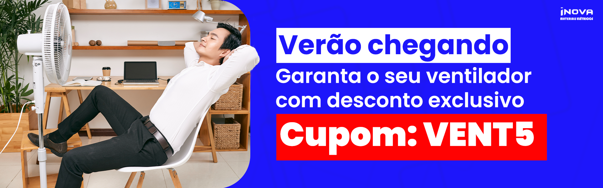 Ventilador em promo