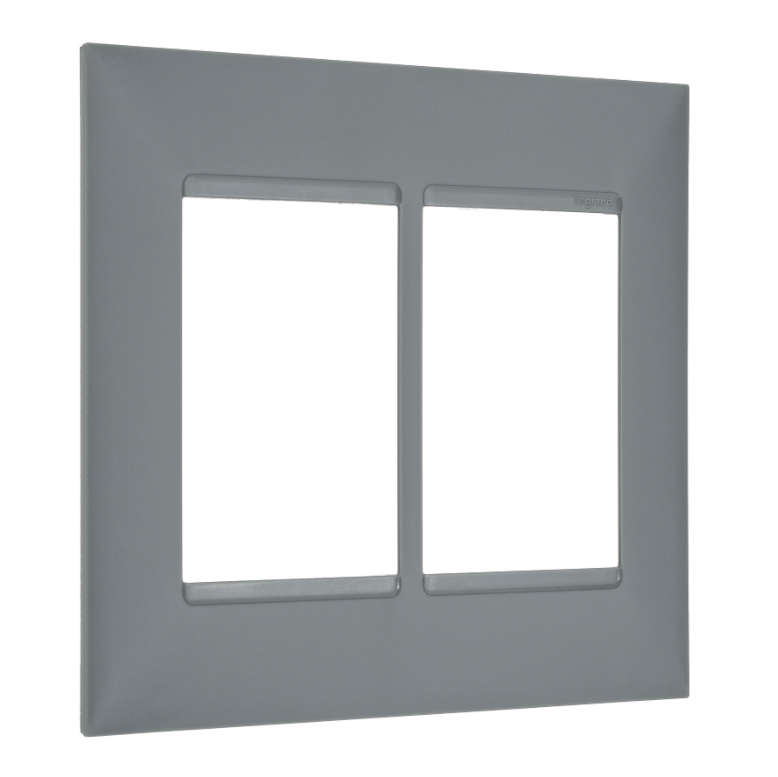 Placa Pial Plus+ 4x4 3+3 Módulos - Inova Materiais Elétricos