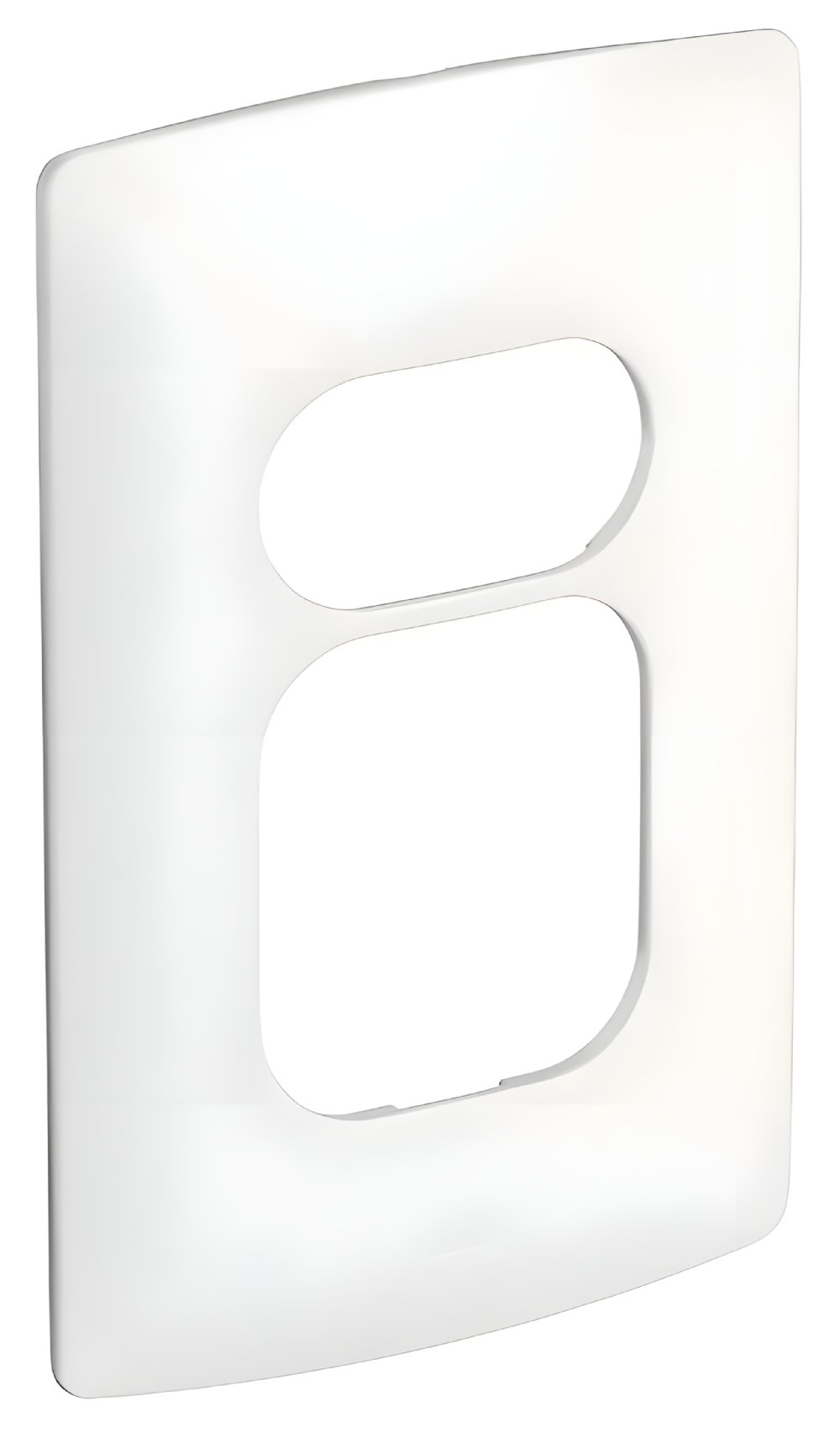 Placa 4x2 2+1 Postos Nereya Branco Sal 663240 - Inova Materiais Elétricos