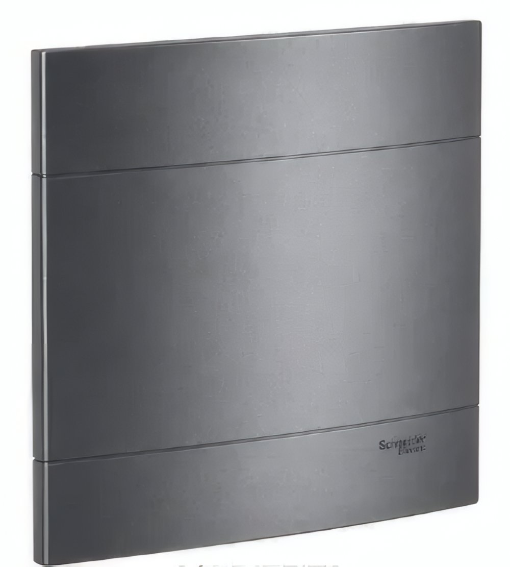 Placa Decor 4x4 Cega Prata Fumê PRM044405 - Inova Materiais Elétricos