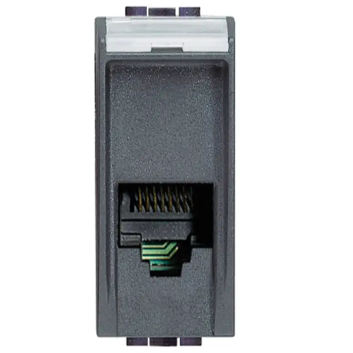 Módulo Tomada Telefone Living Light RJ11 Anthracite - SL4258/11NF