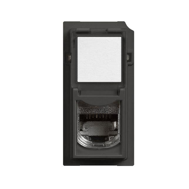 Módulo Tomada Internet Living Now RJ45 Cat5 Preto - KG4279C5
