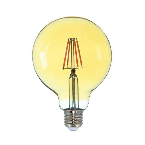 Lampada Globo Filamento Led Ourolux G95 4w 2400K -05350