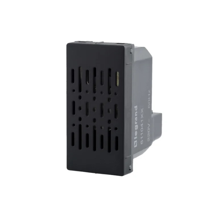 Módulo Campainha Cigarra Pial Plus+ 220V Preto - 611041PT