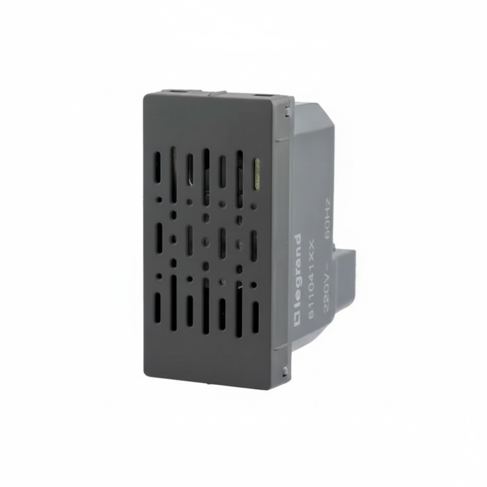 Módulo Campainha Cigarra Pial Plus+ 220V Cinza - 611041CZ
