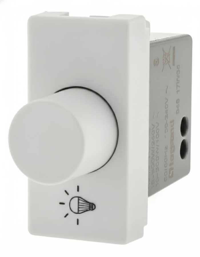 Dimmer Rotativo Led Pial Plus+ Branco- 611037BC