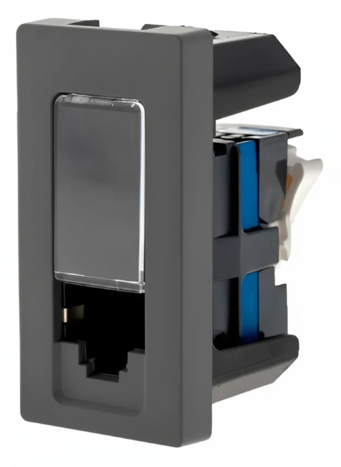 Módulo Tomada Internet Pial Plus+ RJ45 Cat6 Cinza- 615047CZ