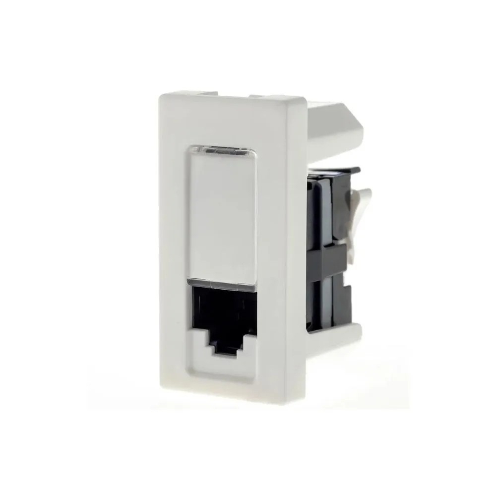 Módulo Tomada Internet Pial Plus+ RJ45 Cat5e Branco - 615045BC