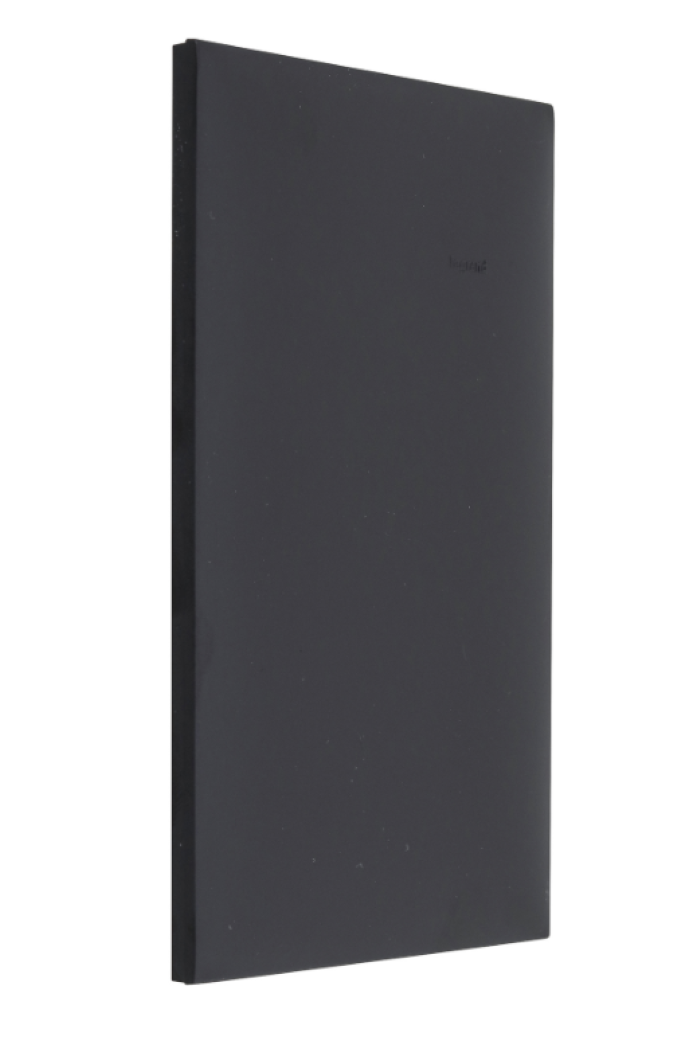 Placa Pial Plus+ 4x2 Cega Preta - 618500PT