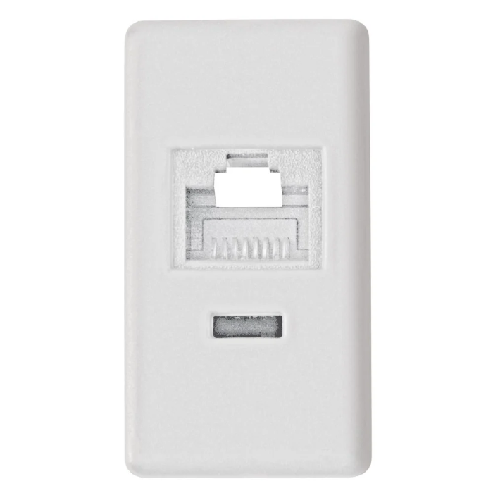 Módulo Tomada Telefone Liz RJ11 2 Fios Branco -57115/051