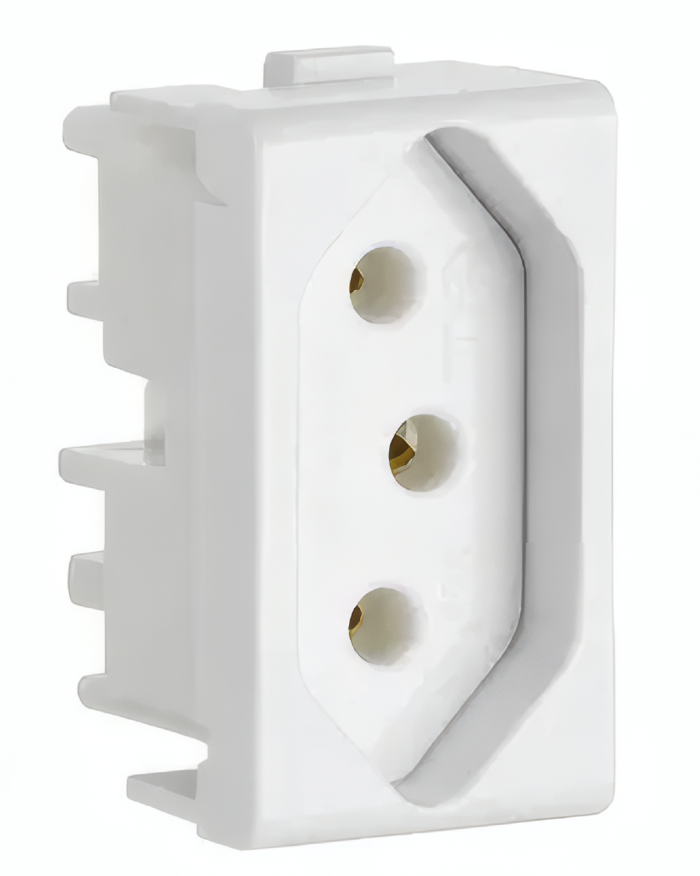 Modulo Tomada 2P+T Decor 20A Branco - PRM04731