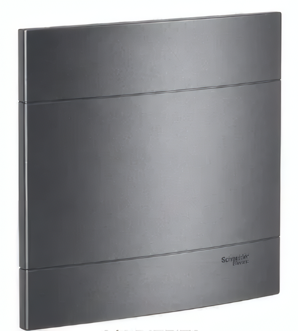 Placa 4x4 Cega Decor Prata Fume - PRM044405