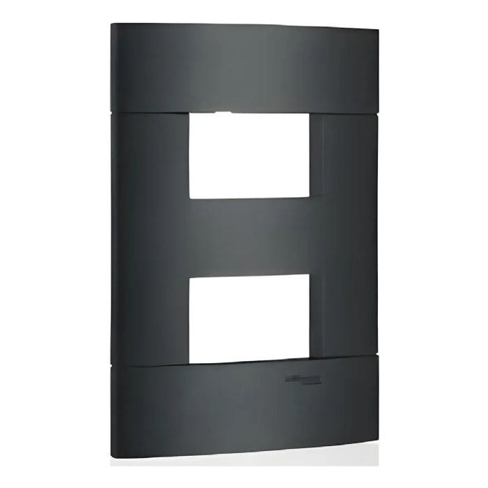 Placa 4x2 2 Postos Separados Decor Onix - PRM044228