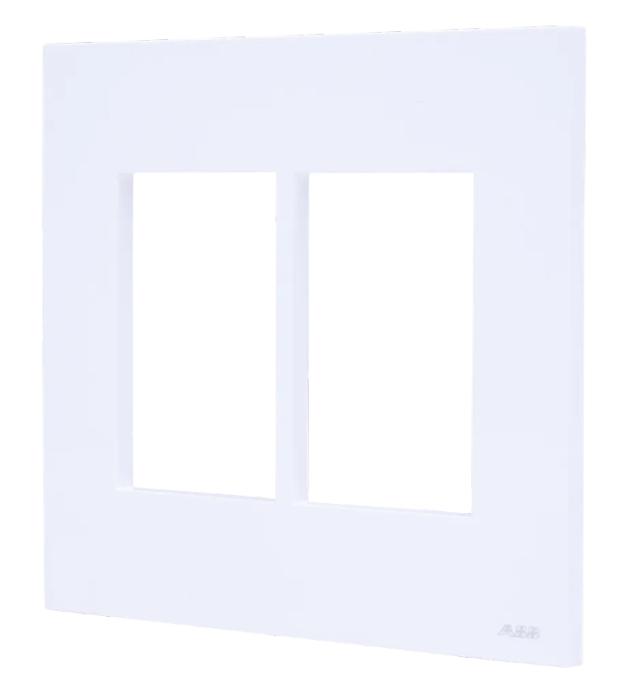 Placa 4x4 3+3 Postos Zenit Branco - N2673.6BL