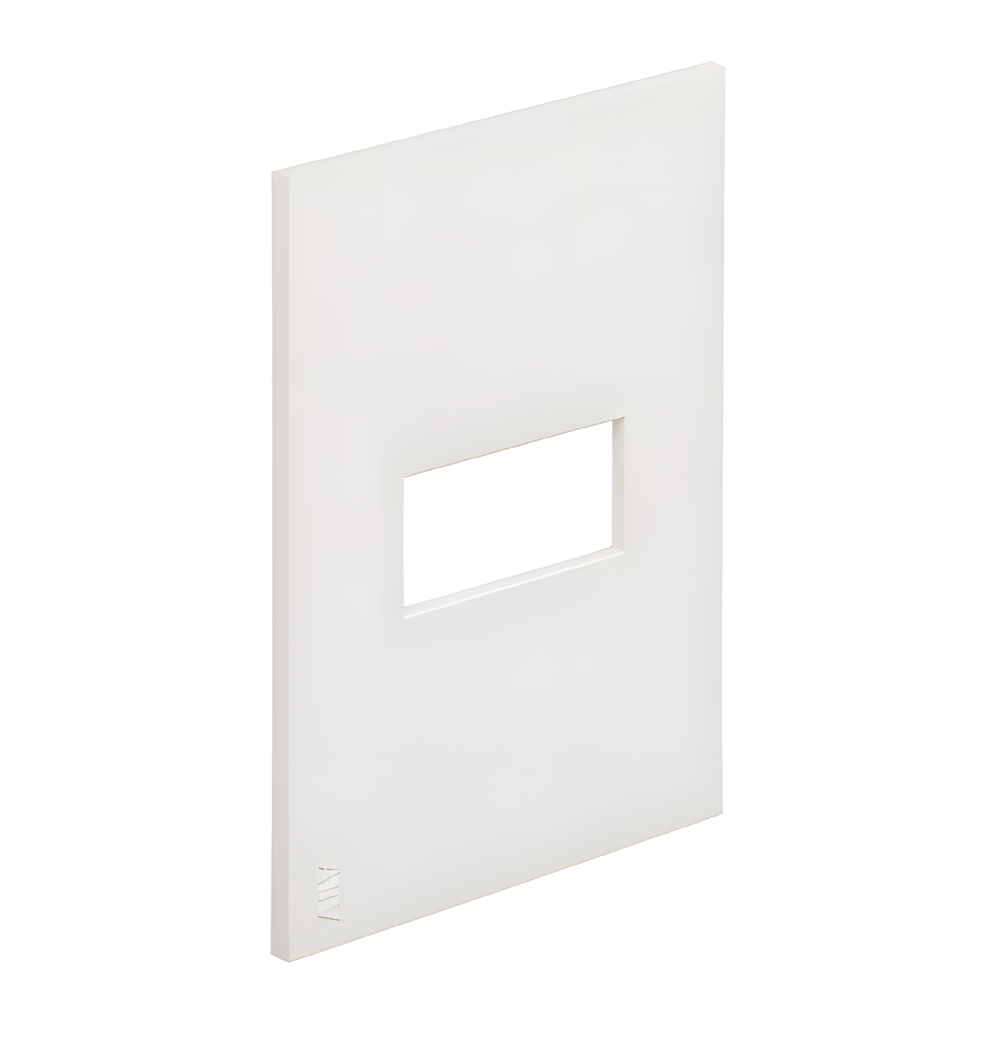 Placa 4x2 1 Posto Zenit Branco - N2371.1