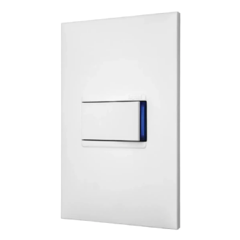 Conjunto 1 Interruptor Simples Pial Plus+ Branco