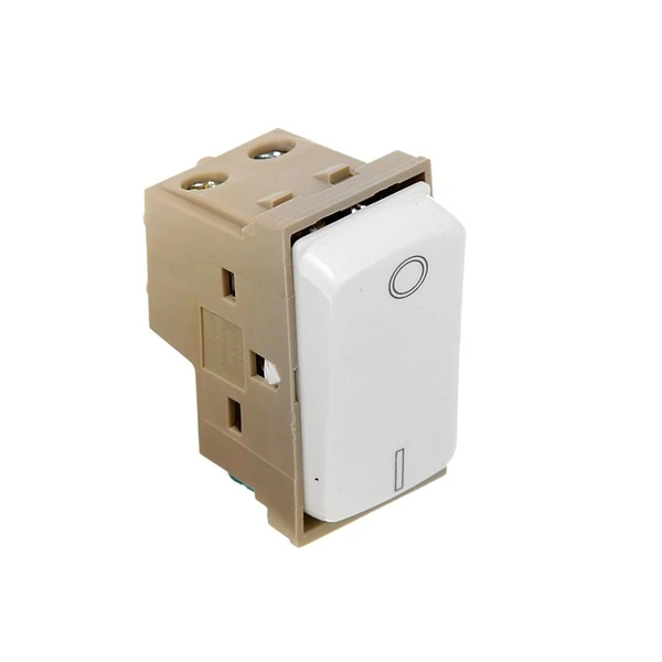 Módulo Interruptor Bipolar Simples Zeffia Branco - 680153