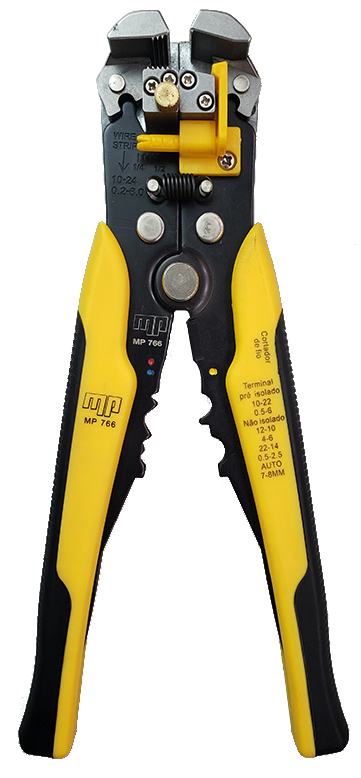 Alicate Megapolo Decapador de Fios 0,2 a 6mm (HY766): Precisão e