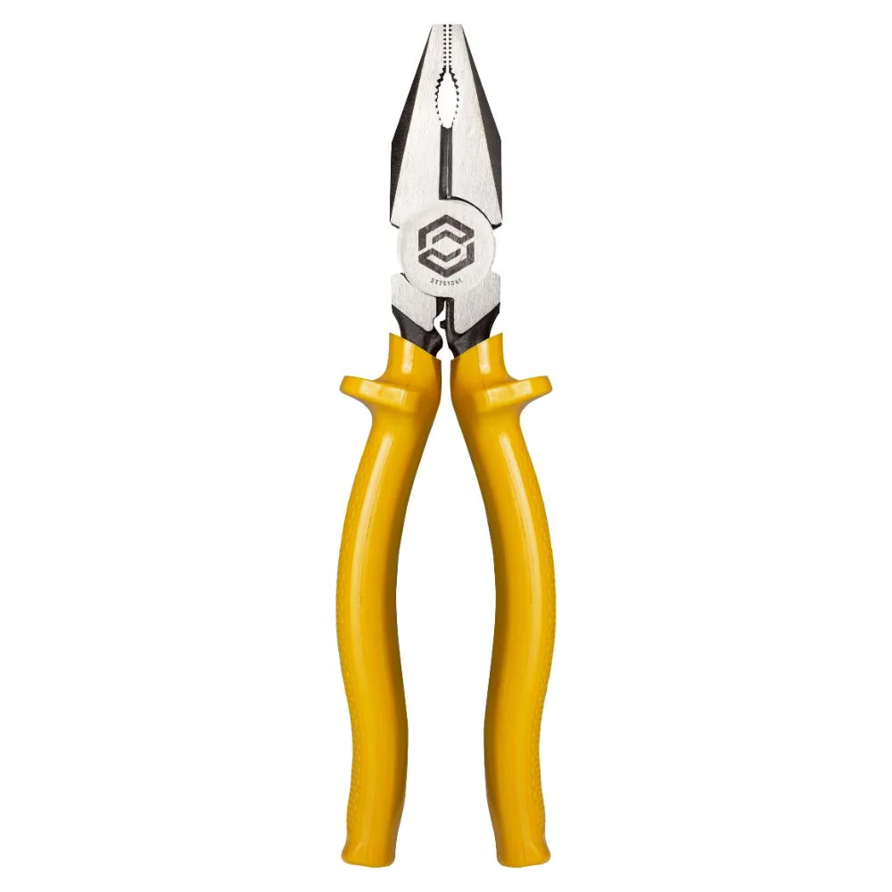 Alicate Para Eletricista 8'' SATA Isolado Amarelo -ST75104L