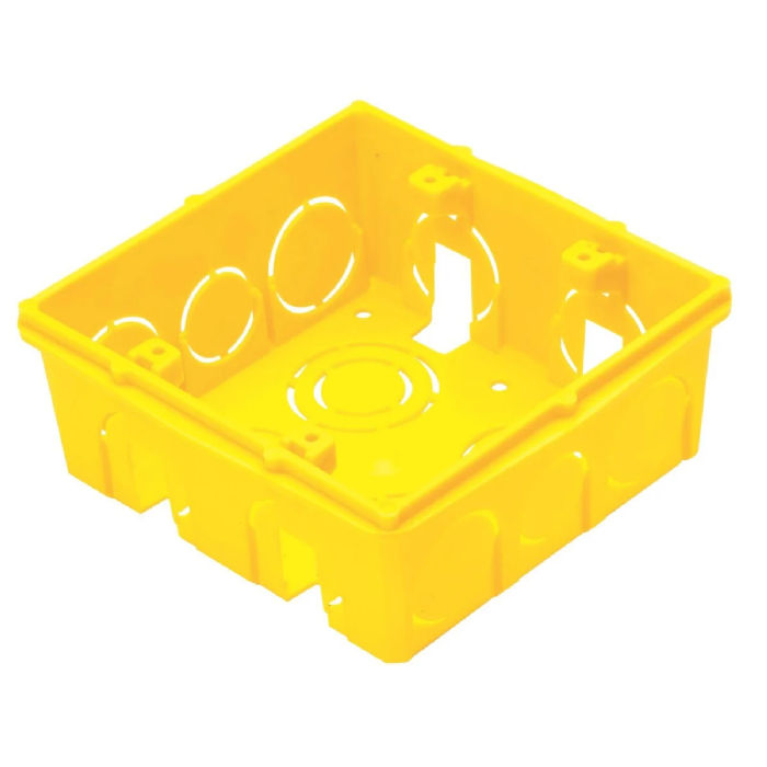 Caixa Tramontina PVC Octogonal 3x3 Amarela (57500/003): Ideal para
