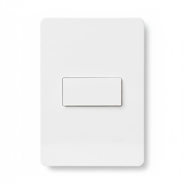 Conjunto 4x2 C/ 1 Interruptor Simples BR UNNO-N1501BL