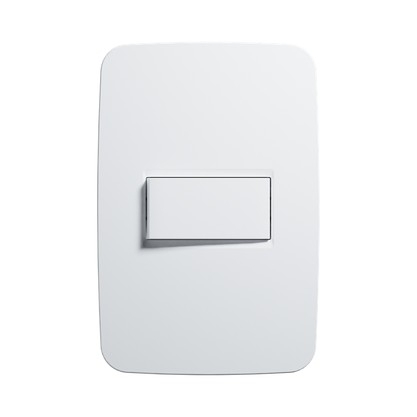 Conjunto 4x2 C/1 Interruptor Simples ORIGEN Branco-N0501BL