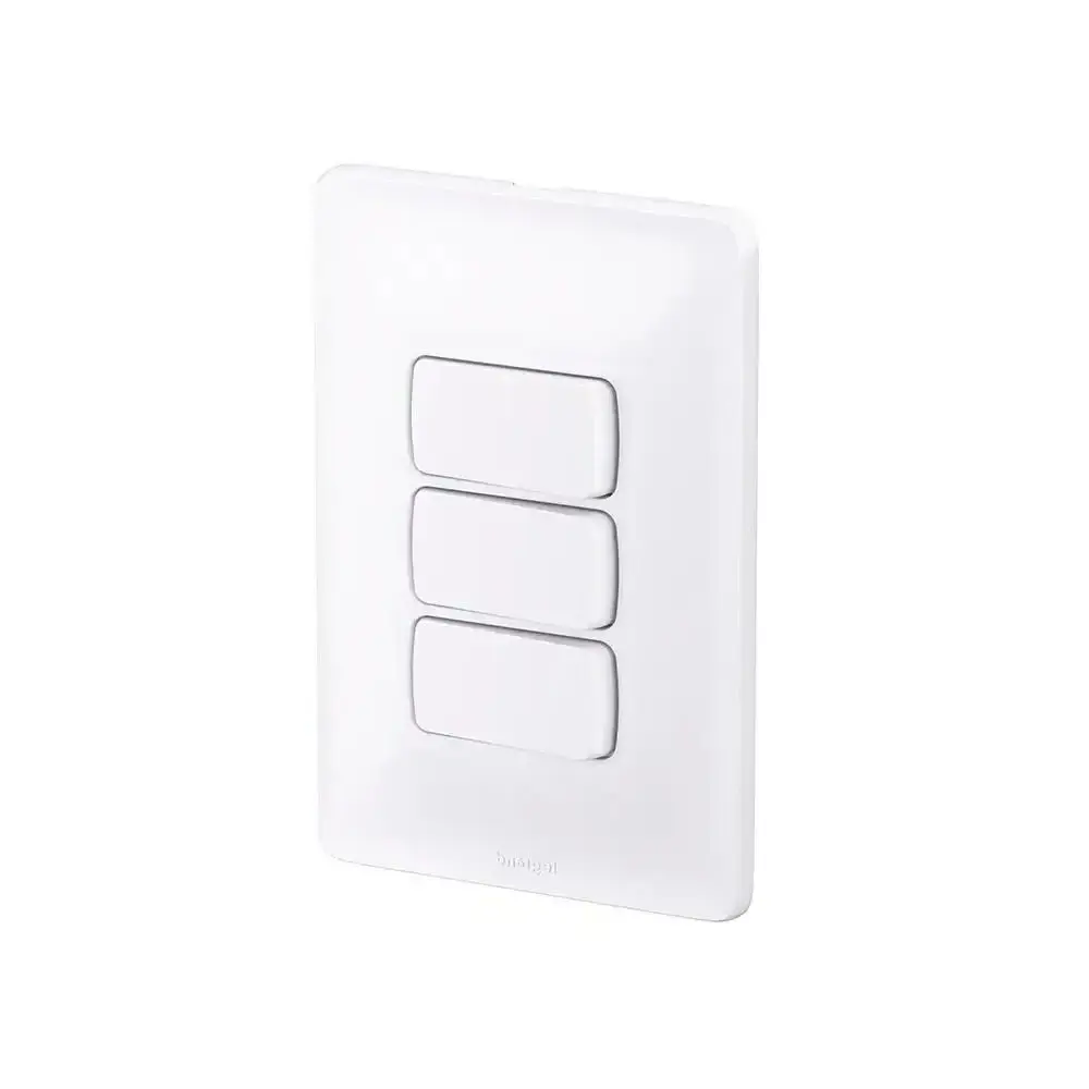 Conjunto Interruptor Simples+2 Paralelos Zeffia Branca - 680108
