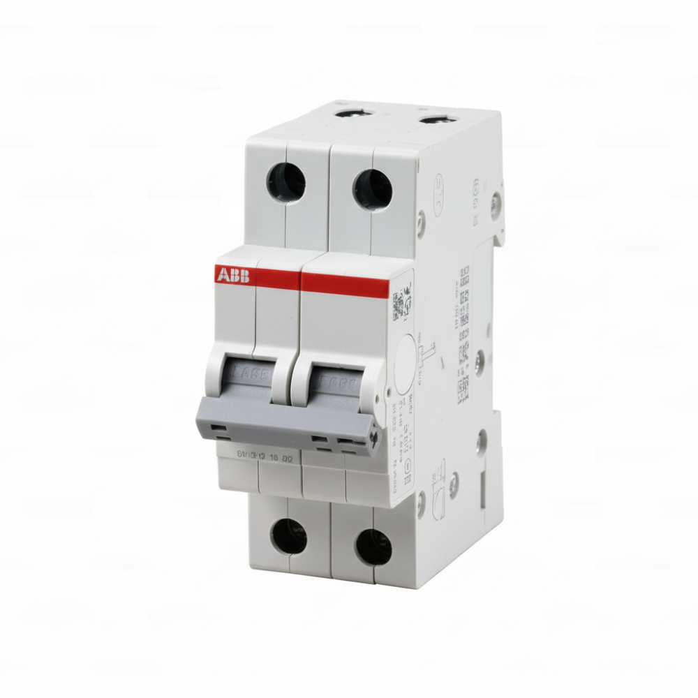 Disjuntor Din ABB Bipolar 50A Classe C -SJ202T-C50
