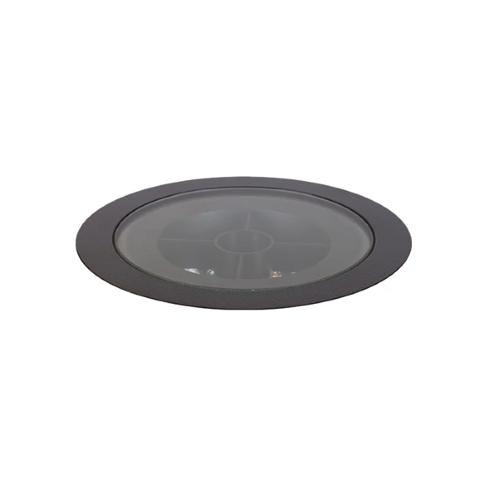 Embutido de Piso Interlight Flat Preto 16W Bivolt 30° 2700k Branco quente -3651.AB.S
