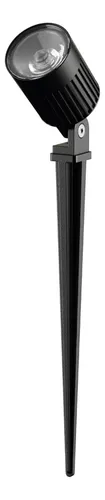 Espeto Led Interlight Alumínio 6w 30° 2700k Branco Quente Ip66 Finco -3026.S.PM