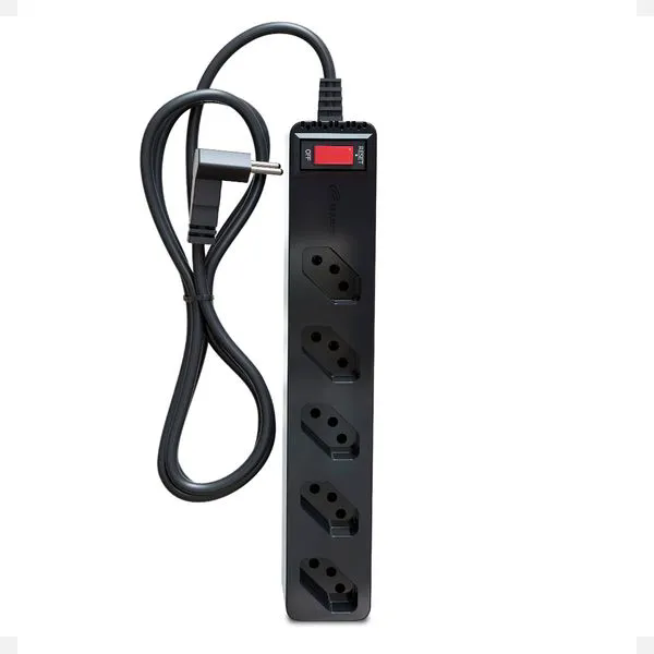 Filtro de linha Dps Clamper 5 Tomadas 2P+T 10A Energia 5 Preto - 023459