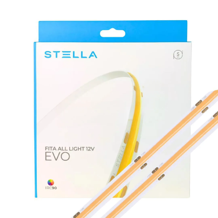 Fita Led Stella All Light 5 metros 12V 7W IP20 2700K - STL24804/27