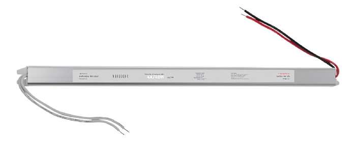 Fonte Nordecor Slim P/ Fita Led 48W 2A 24V -NOR48W24V