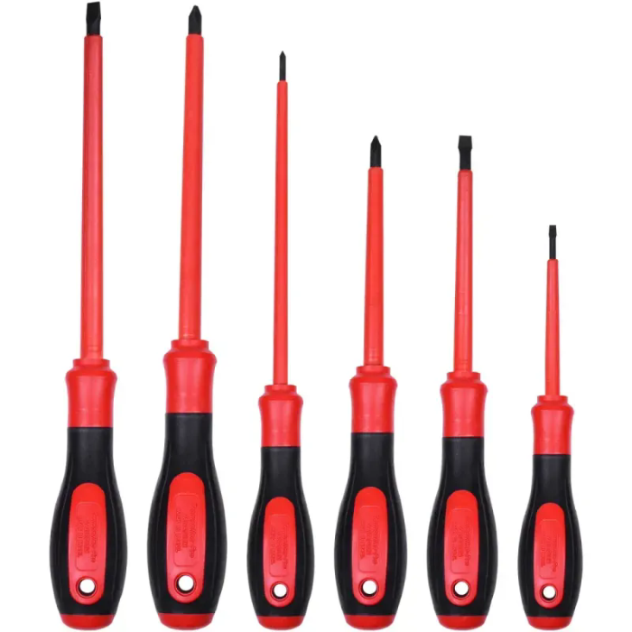 Kit Chaves Mega Polo Fenda e Phillips Isolada P-M-G 6 peças -MF4590