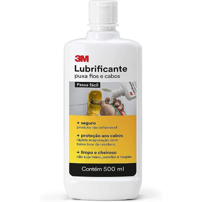 Lubrificante 3M Puxamento Cabo de 500ml.