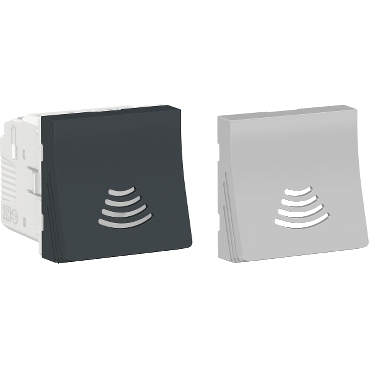 Módulo Campainha Eletronica 5 Tons Orion 2 Módulos Grafite/Aluminio - S70878679