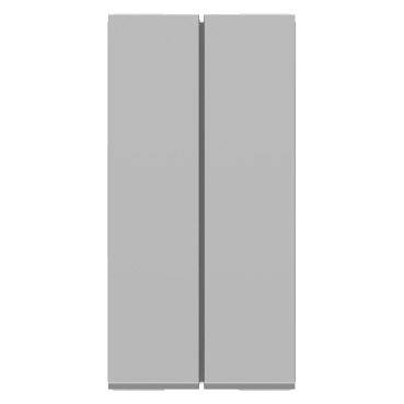 Módulo Duplo Interruptor Paralelo Orion Aluminio - S70100374