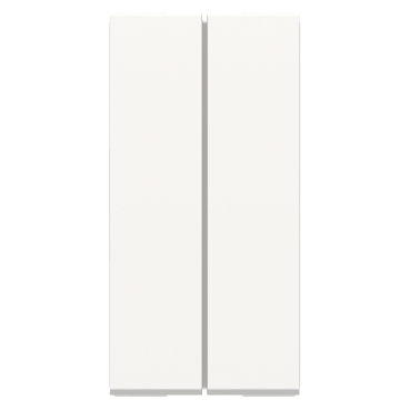 Módulo Duplo Interruptor Simples Orion Branco - S70100104