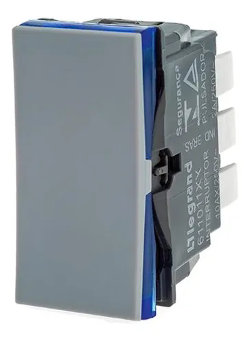 Módulo Interruptor Paralelo Borne Auto Pial Plus+ Cinza - 611011CZ