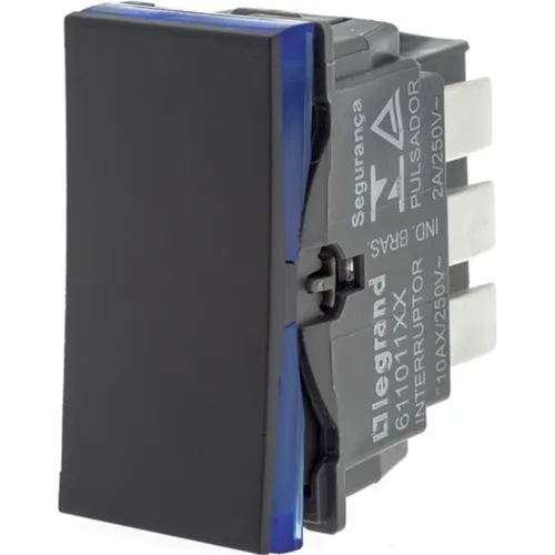 Módulo Interruptor Paralelo Borne Auto Pial Plus+ Preto - 611011PT