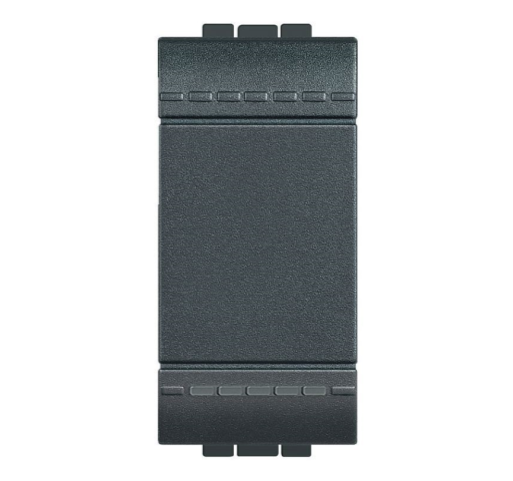 Módulo Interruptor Simples Living Light 16A Anthracite - SL4001NF