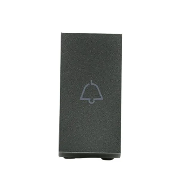Módulo Pulsador Campainha Arteor 10A Magnesium Quadrado - 592610