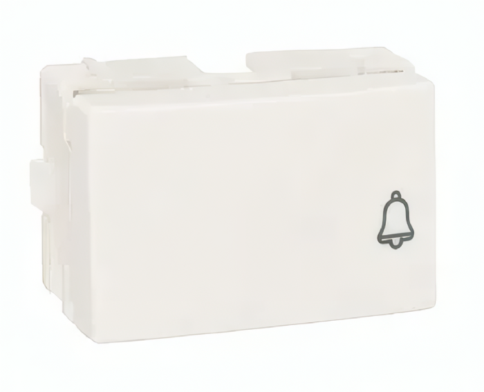 Modulo Pulsador Campainha Lunare Branco -PRM46221
