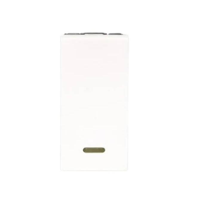 Módulo Pulsador Led Arteor 10A Branco Quadrado - 582510B
