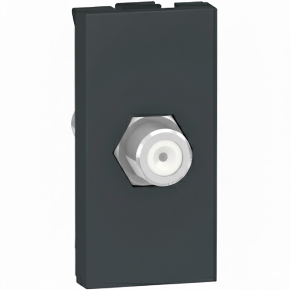 Módulo Tomada Antena TV 9mm Orion Grafite- S70546894