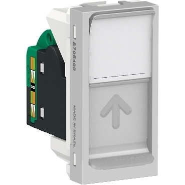 Módulo Tomada Internet Orion RJ45 Cat5e Aluminio - S70540074