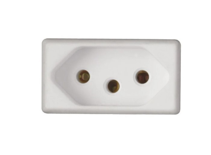 Módulo Tomada Liz 2Polos+Terra 20A Branca -57115/038