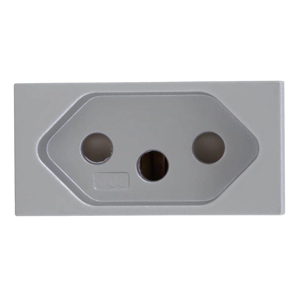Módulo Tomada Orion 2Polos+Terra 20A Aluminio - S70203174