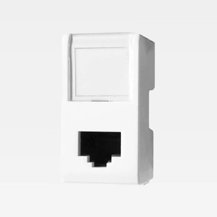Módulo Tomada RJ45 8 fios Cat5e Thesi up Branco - M4279/5E