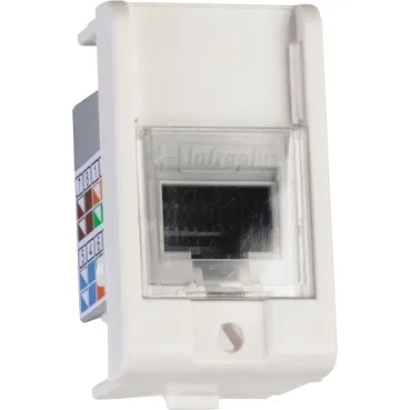 Modulo Tomada RJ45 Decor Cat5e Branco - PRM047751